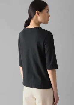 TOAST Cleo Garment Dyed Organic Cotton Tee-Women Jersey|Tops & Tees