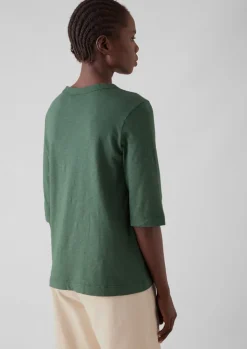 TOAST Cleo Garment Dyed Organic Cotton Tee-Women Jersey|Tops & Tees