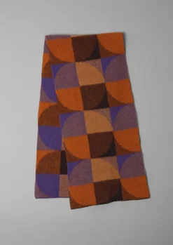 TOAST Colour Block Wool Scarf-Women Hats, Scarves & Gloves