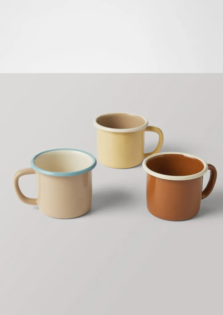TOAST Contrast Rim Enamel Mug- Outdoor