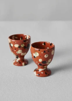 TOAST Cortona Splatter Egg Cup Set- Ceramics|Kitchen