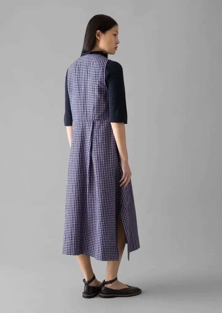 TOAST Cotton Gingham Seersucker Dress-Women Dresses