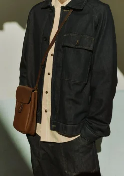 TOAST Cotton Hemp Denim Jacket- Denim|Workwear
