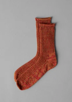 TOAST Cotton Marl Socks-Women Socks & Tights