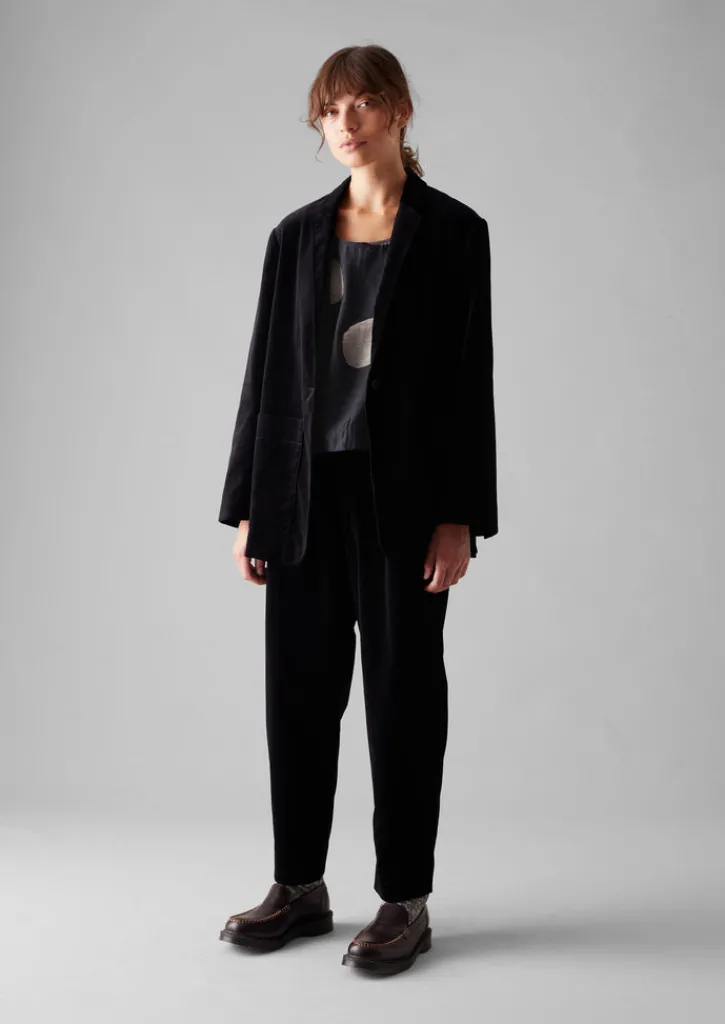 TOAST Cotton Velvet Jacket-Women Velvet|Coats & Jackets
