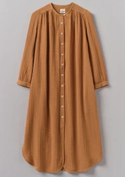 TOAST Crinkle Cotton Kaftan Nightdress-Women Nightwear|Loungewear