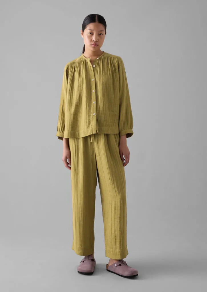TOAST Crinkle Cotton Pyjamas-Women Nightwear
