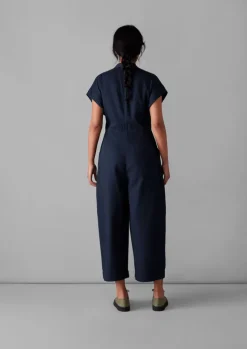 TOAST Cross Front Twill Jumpsuit-Women Jumpsuits|Trousers