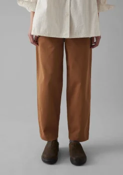 TOAST Darted Cotton Twill Trousers-Women Workwear|Trousers