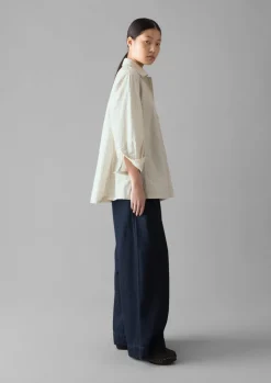 TOAST Dash Stripe Cotton Shirt-Women Shirts|Tops & Tees