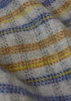 TOAST Dashed Check Wool Blanket- Textiles|Blankets & Throws