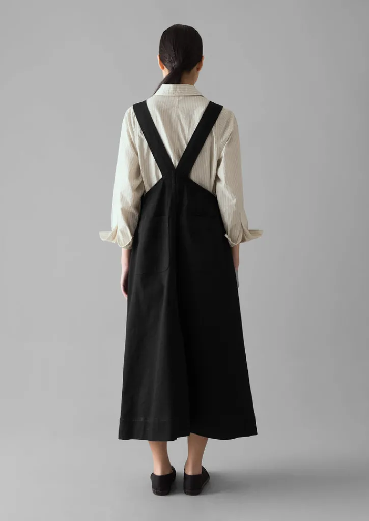 TOAST Denim Pinafore Dress-Women Denim|Dresses