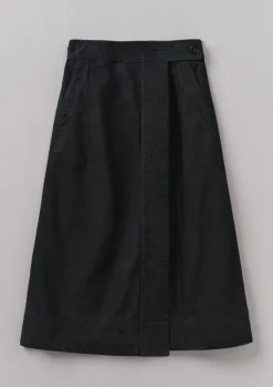 TOAST Denim Wrap Skirt-Women Denim|Workwear