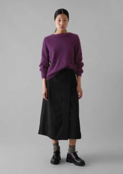 TOAST Denim Wrap Skirt-Women Denim|Workwear