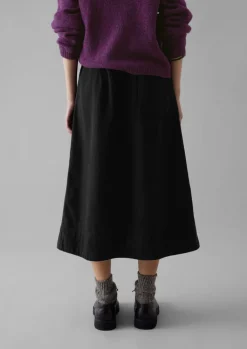 TOAST Denim Wrap Skirt-Women Denim|Workwear