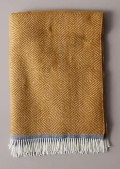 TOAST Diamond Wool Blanket- Textiles|Blankets & Throws