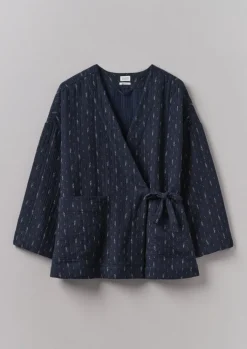 TOAST Dobby Cotton Lounge Jacket-Women Loungewear|Coats & Jackets