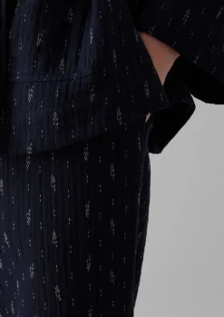 TOAST Dobby Stitch Cotton Lounge Trousers-Women Loungewear|Trousers