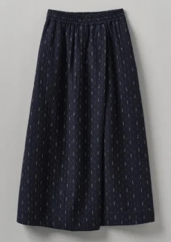 TOAST Dobby Stitch Cotton Skirt-Women Loungewear|Skirts