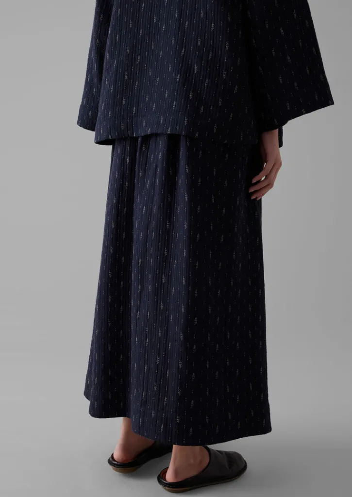 TOAST Dobby Stitch Cotton Skirt-Women Loungewear|Skirts