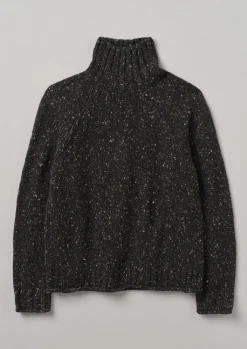 TOAST Donegal Roll Neck Sweater- Knitwear