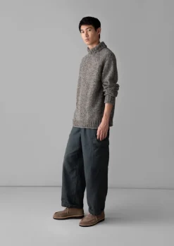 TOAST Donegal Roll Neck Sweater- Knitwear