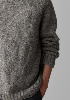 TOAST Donegal Roll Neck Sweater- Knitwear