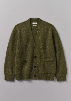 TOAST Donegal Wool V-Neck Cardigan- Knitwear