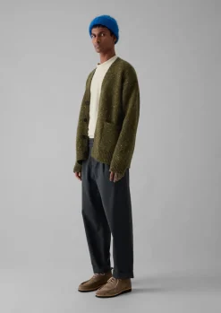 TOAST Donegal Wool V-Neck Cardigan- Knitwear