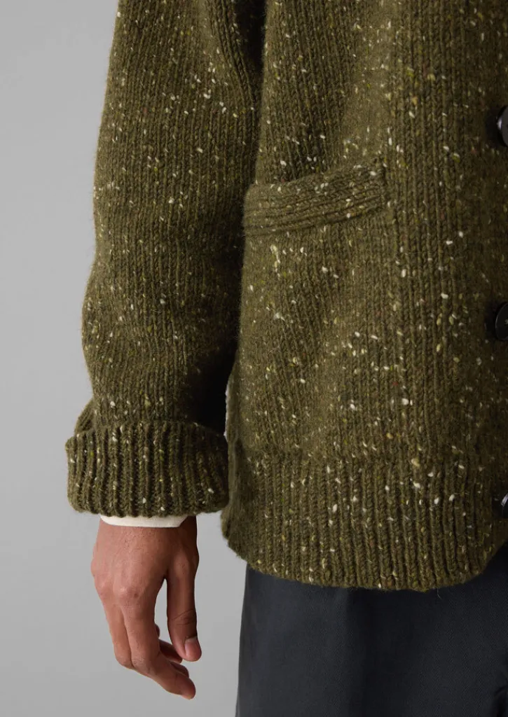 TOAST Donegal Wool V-Neck Cardigan- Knitwear