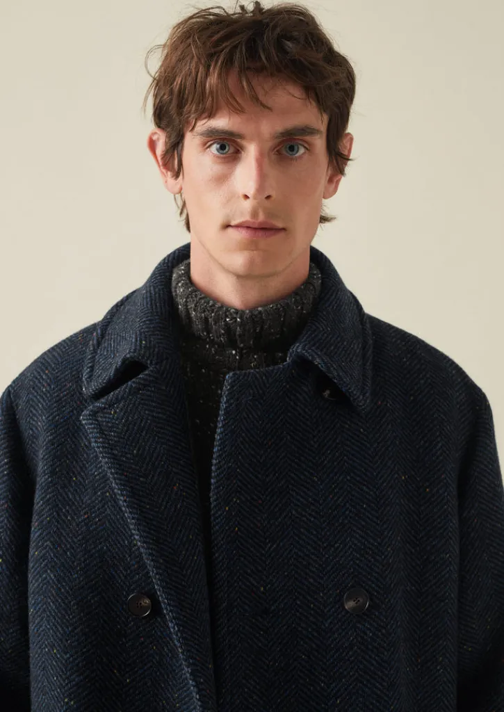 TOAST Double Breasted Wool Overcoat- Coats & Jackets