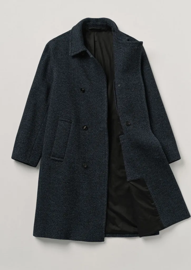 TOAST Double Breasted Wool Overcoat- Coats & Jackets
