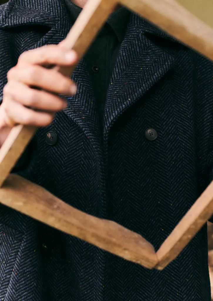 TOAST Double Breasted Wool Overcoat- Coats & Jackets