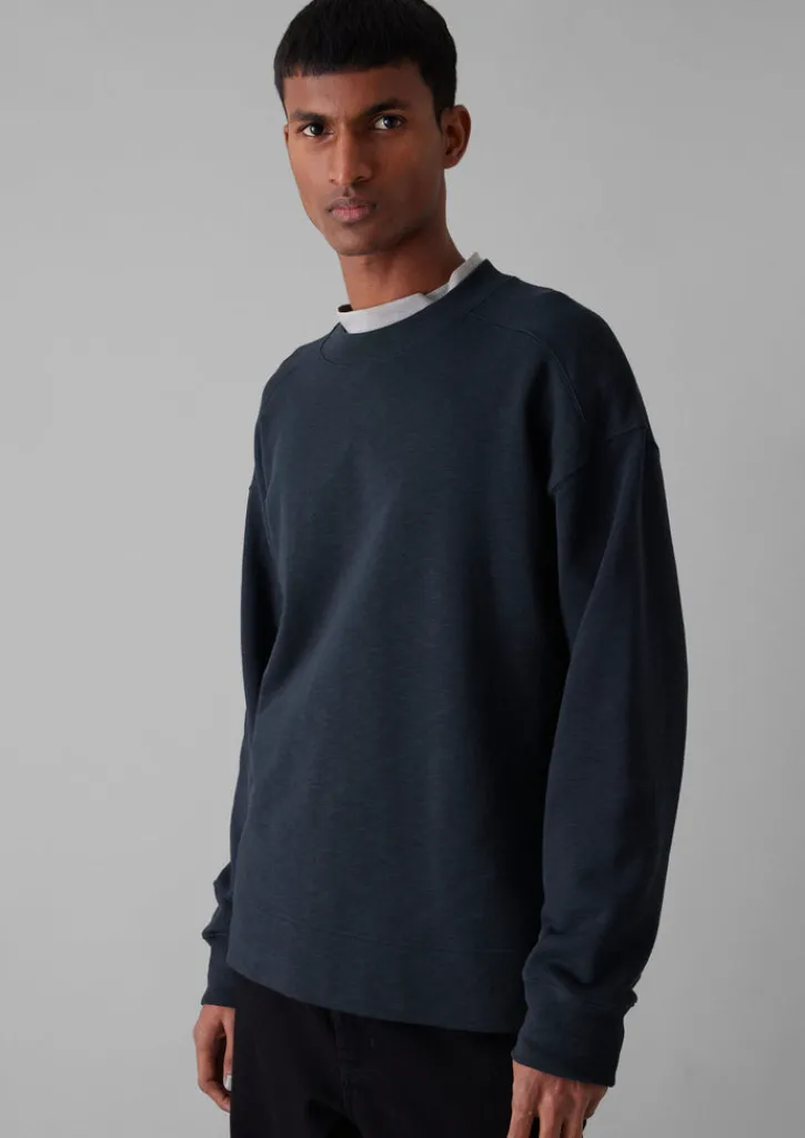 TOAST Dropped Shoulder Loopback Jersey Sweatshirt- Tops & Tees|Shirts