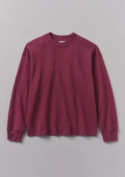 TOAST Dropped Shoulder Loopback Jersey Sweatshirt- Tops & Tees|Shirts