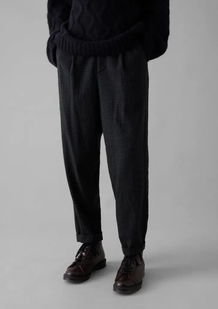 TOAST Duncan Wool Cotton Trousers- Trousers