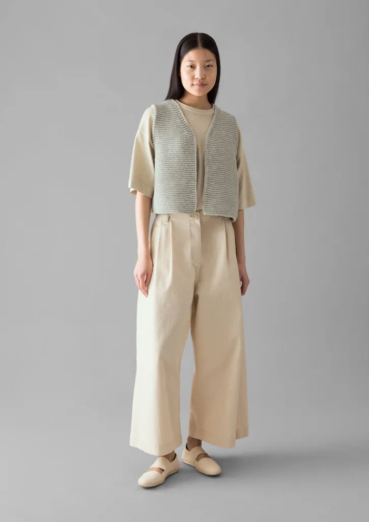 TOAST Denim Pleat Front Trousers-Women Denim|Jeans