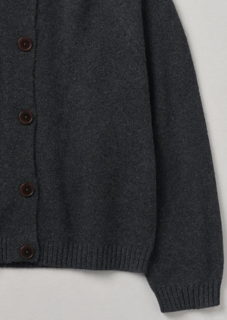 TOAST Eden Wool Cashmere Raglan Cardigan-Women Cashmere|Knitwear