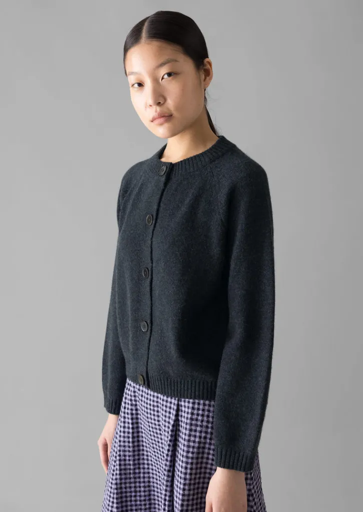 TOAST Eden Wool Cashmere Raglan Cardigan-Women Cashmere|Knitwear