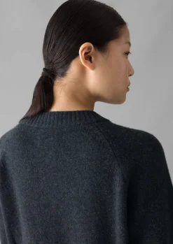 TOAST Eden Wool Cashmere Raglan Cardigan-Women Cashmere|Knitwear