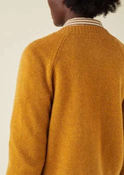 TOAST Eden Wool Cashmere Raglan Cardigan-Women Cashmere|Knitwear
