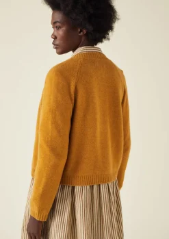 TOAST Eden Wool Cashmere Raglan Cardigan-Women Cashmere|Knitwear
