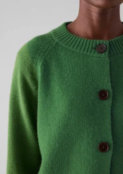 TOAST Eden Wool Cashmere Raglan Cardigan-Women Cashmere|Knitwear