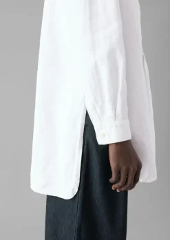 TOAST Elena Cotton Linen Tunic Shirt-Women Linen|Tops & Tees