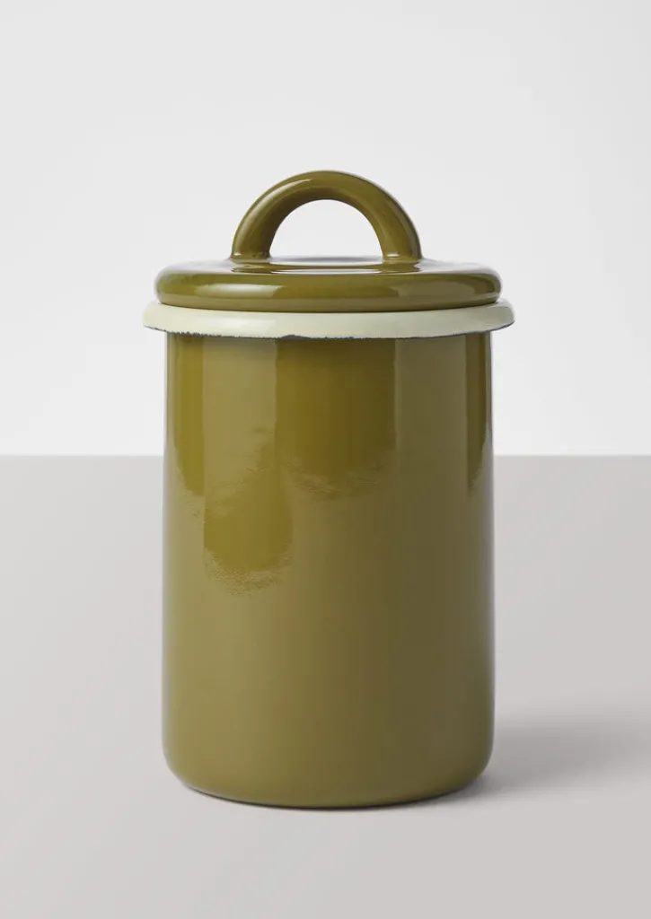 TOAST Enamel Storage Jar- Kitchen