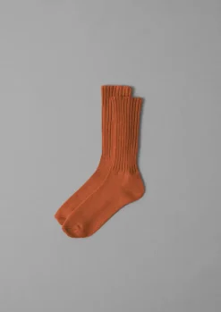TOAST Escuyer Ribbed Socks-Women Socks & Tights