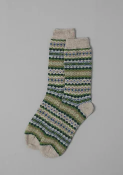 TOAST Fair Isle Socks- Socks
