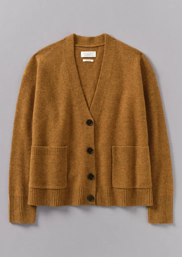 TOAST Ffion Wool Cashmere Boxy Cardigan-Women Cashmere|Knitwear