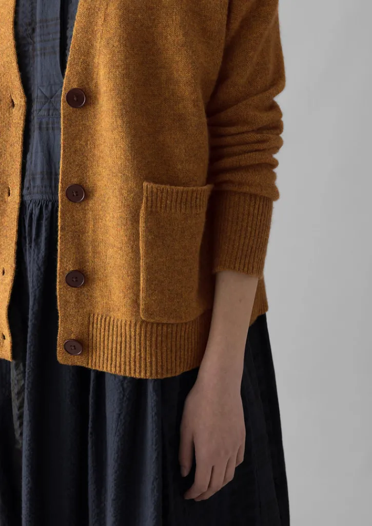 TOAST Ffion Wool Cashmere Boxy Cardigan-Women Cashmere|Knitwear