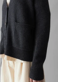 TOAST Ffion Wool Cashmere Boxy Cardigan-Women Cashmere|Knitwear